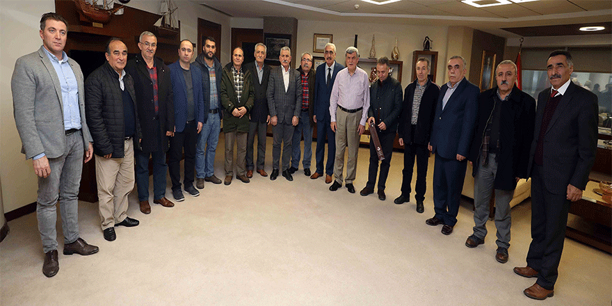 Cem Evleri Başkanlarıyla bir araya geldi.   