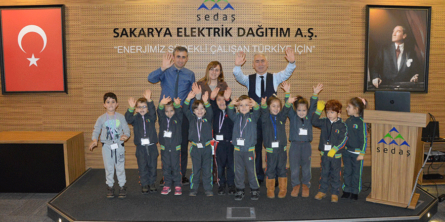SEDAŞ Miniklere Enerji Tasarrufunu Anlattı