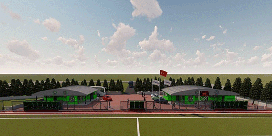 Spor kompleksi için  imzalar atıldı