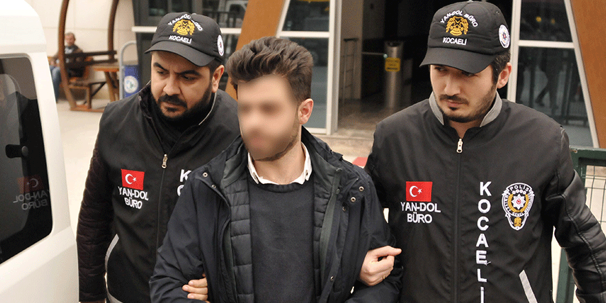 Paketleme yaparken yakalandı!