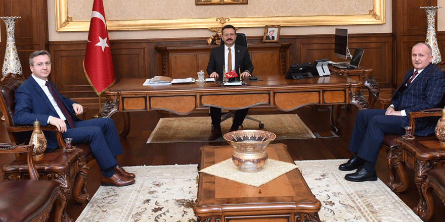 Vali Aksoy’u ziyaret ettiler