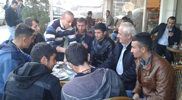 Uludağ işçilerle buluştu