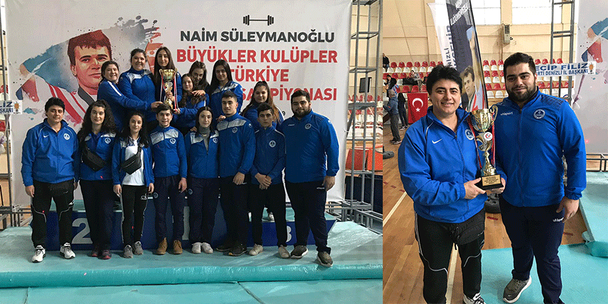 Halterciler Türkiye ikincisi