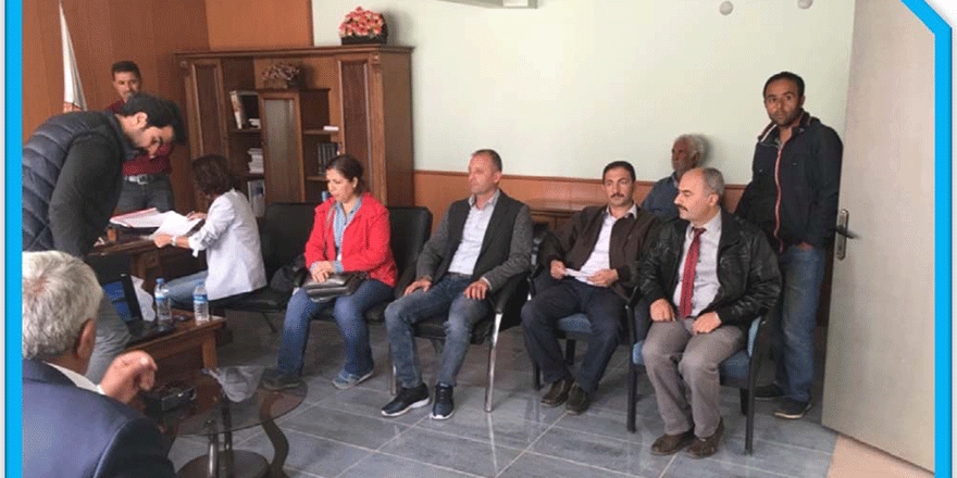 Firma elemanları “köy sakini”