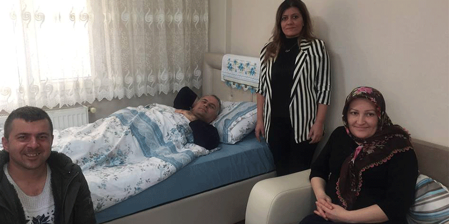 Serap Çakır'dan hasta ziyaretleri 