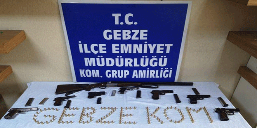 Kaçak silah operasyonu