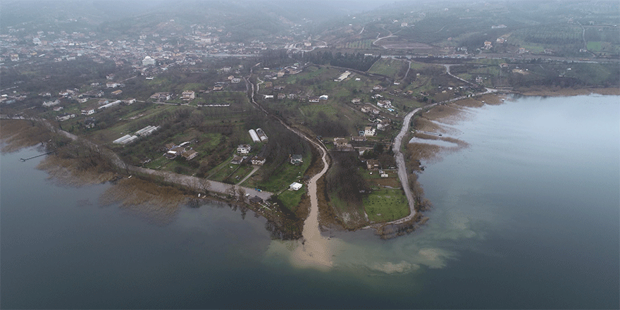 Çöp suları Sapanca Gölü'ne akıyor