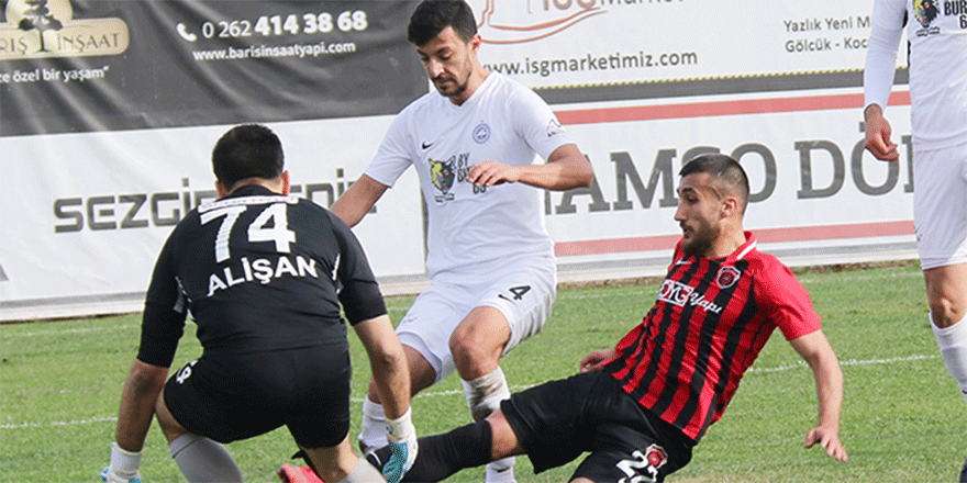 Gölcükspor direğe takıldı:1-0