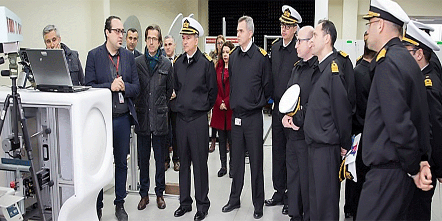 Askerlerden TÜBİTAK-MAM ziyareti