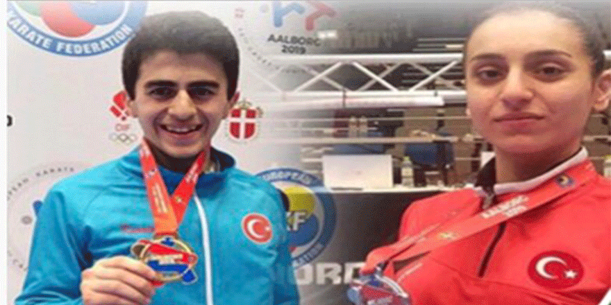 Avrupa’dan bir altın, bir gümüş geldi