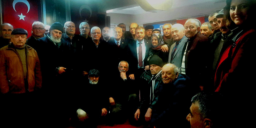 Recep Dursun emeklilerle buluştu