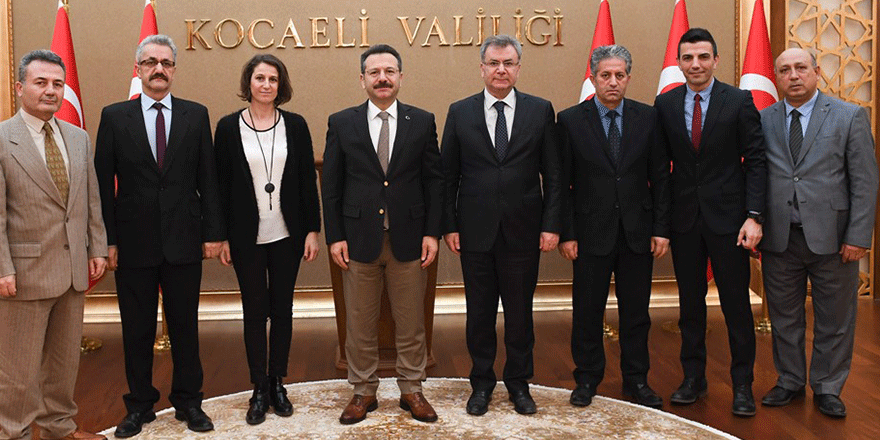 Vali Aksoy’u ziyaret ettiler