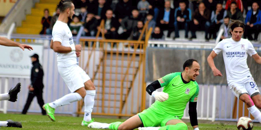 GEBZESPOR ATEŞLE OYNUYOR: 0-1