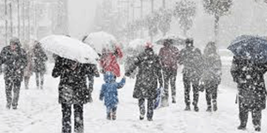 Kocaeli’ne kar yağışı geliyor