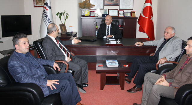 Kaymakam Arsan’dan TÜKSİAD’a ziyaret