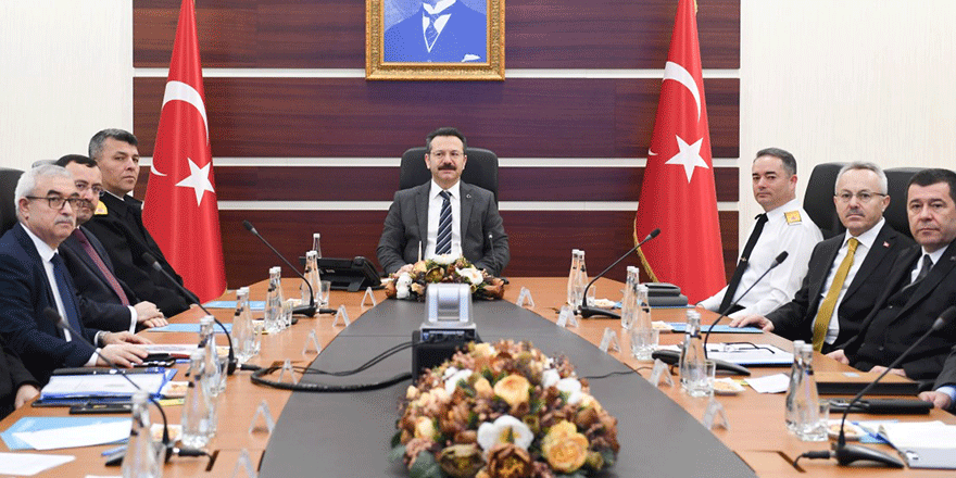 İl Güvenlik ve Asayiş Koordinasyon toplantısı