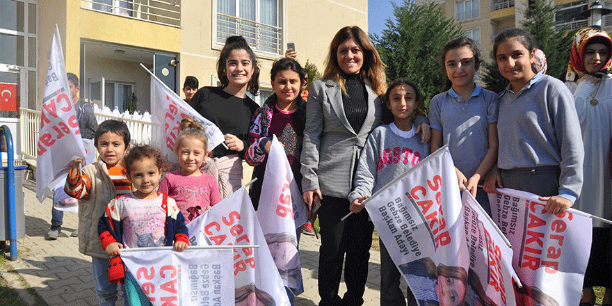 Serap Çakır'a ilgi yoğun