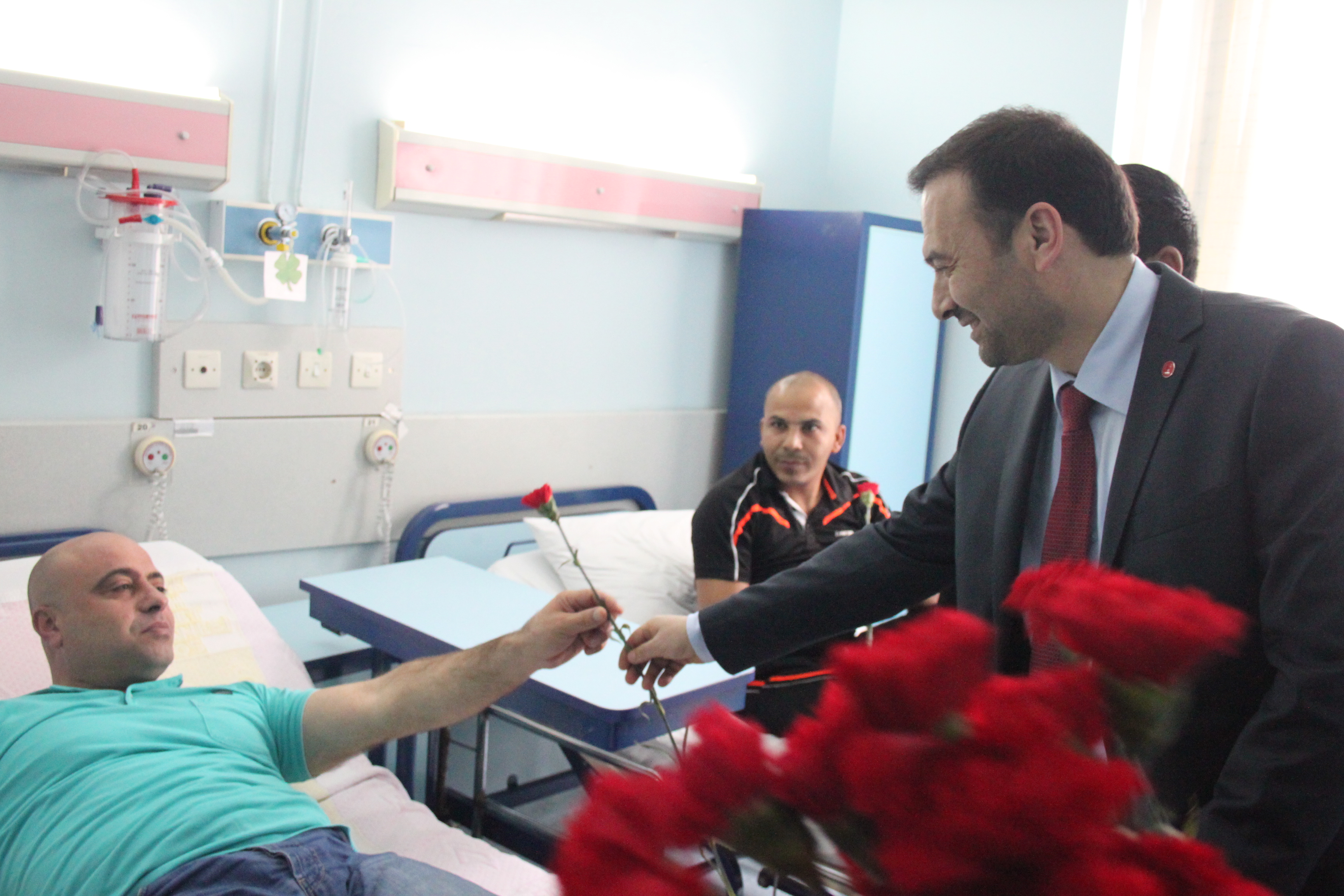 “Hastalara Çelik morali”