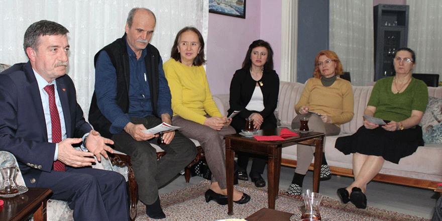 Recep Dursun’dan ev ziyaretleri