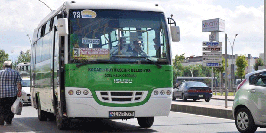 Bizde halk otobüsleri turist otobüsü gibi