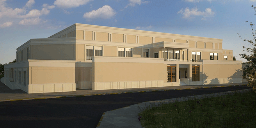 Darıca’nın dev spor salonu zemin kat çalışmaları başladı