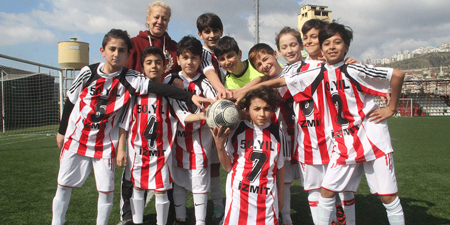 Küçükler futbolda durmak yok