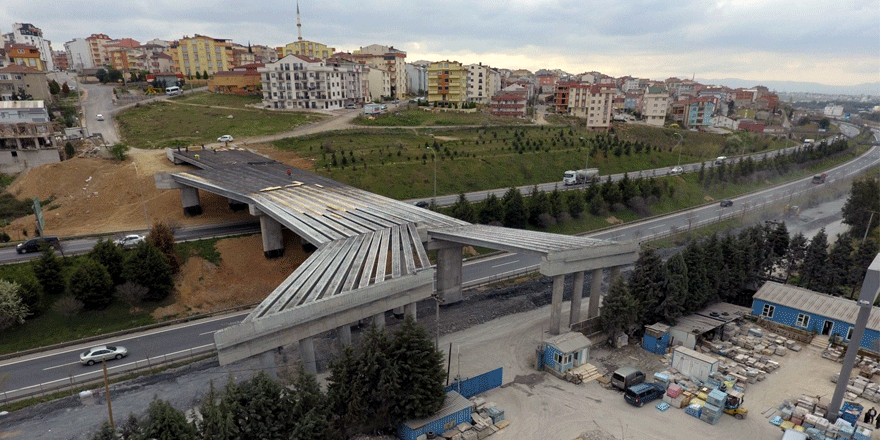 Tuzla - Çayırova bağlantı yolunda sona doğru