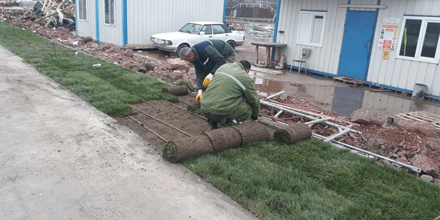 Kocaeli Kongre Merkezi yeşillendirildi  