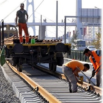 Tren hattında artık sürekli elektrik var