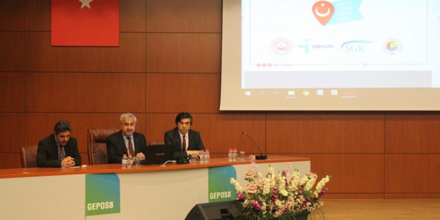 GEPOSB’da  toplantı yapıldı