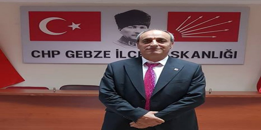 CHP İLÇE BAŞKANI MUSA YILMAZ: “Kılıçdaroğlu yalnız değildir”