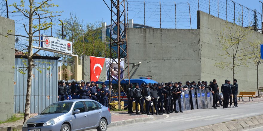 GEBZE: Polis eyleme izin vermedi