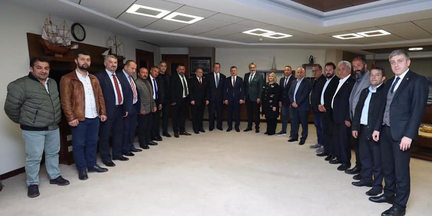 KASKF yönetimi Büyükakın’ı ziyaret etti