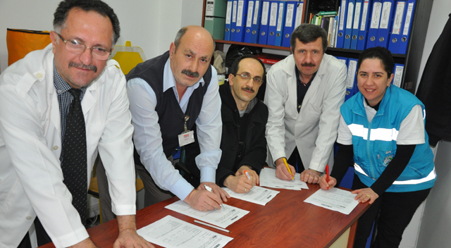 Yemek kalitesinin tespiti için anket yapıldı