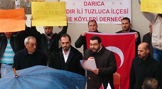 Caferiler başbakana tepkili