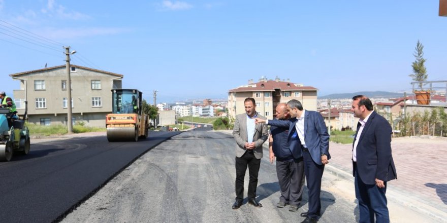 Çalışmaları yerinde inceledi