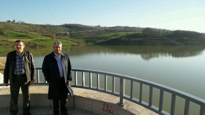 Namazgah Barajı’nda kapaklar test edildi