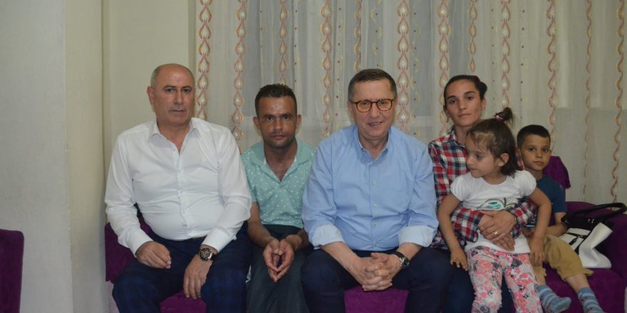 İYİ Parti’den aileye iftar ziyareti