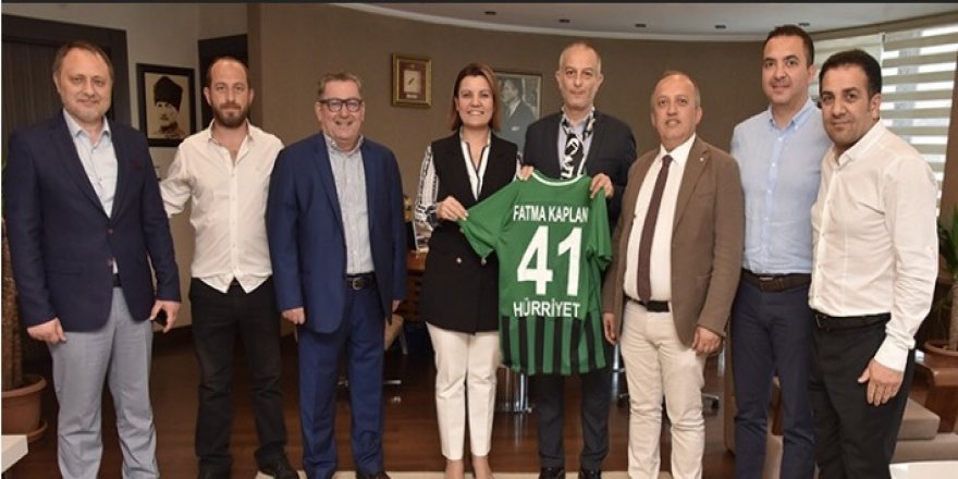 Kocaelispor yönetiminden Hürriyet'e ziyaret