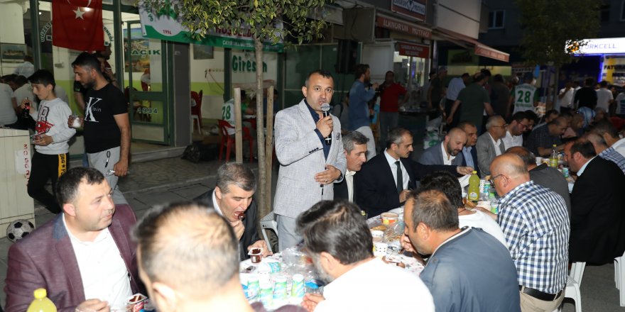 Giresunlulardan bin kişilik iftar