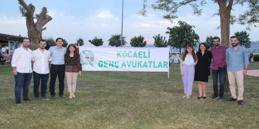 Genç avukatlar iftarda buluştu