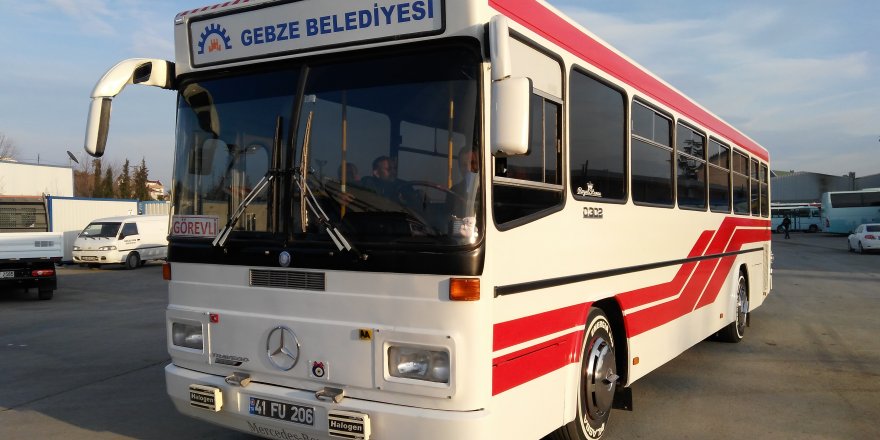 GEBZE BELEDİYESİ:  Bayramda mezarlıklara ücretsiz ulaşım