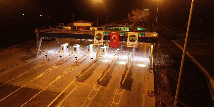 Kuzey Marmara Otoyolu'nda bazı kesimler trafiğe açıldı