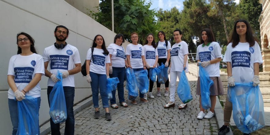 Çevreci ÇYDD’lilere pilav ikramı