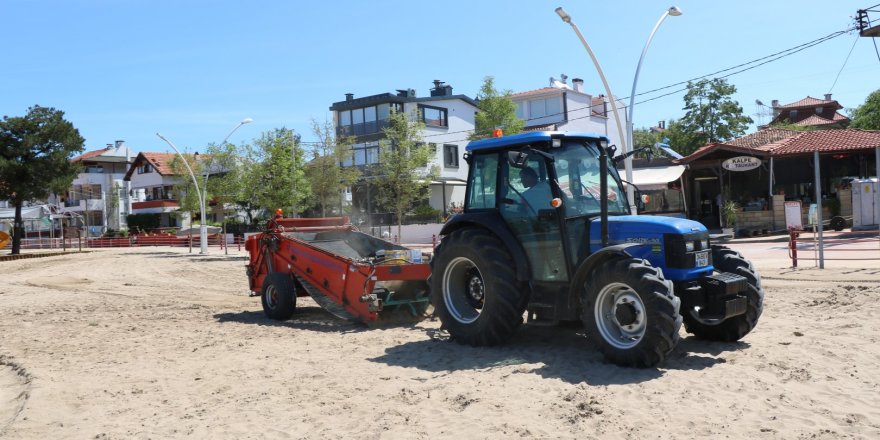 Plajlar bakımdan geçiyor