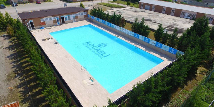 Kocaeli Büyükşehir havuzları yaza hazır