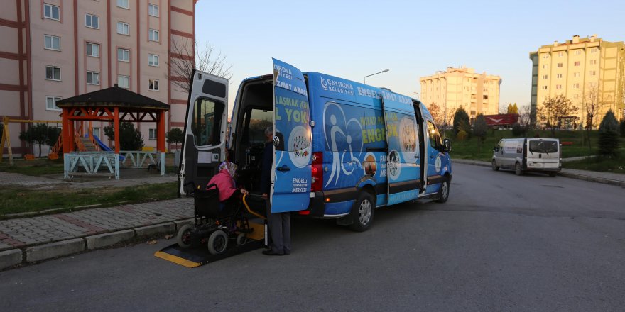 ÇAYIROVA:  Engellilere yönelik hizmet sürüyor