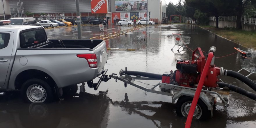 Büyükşehir 30 ayrı noktada teyakkuzda