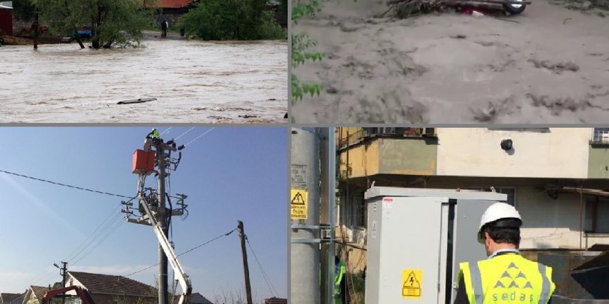 SEDAŞ, AFAD, Belediye, İtfaiye  işbirliği