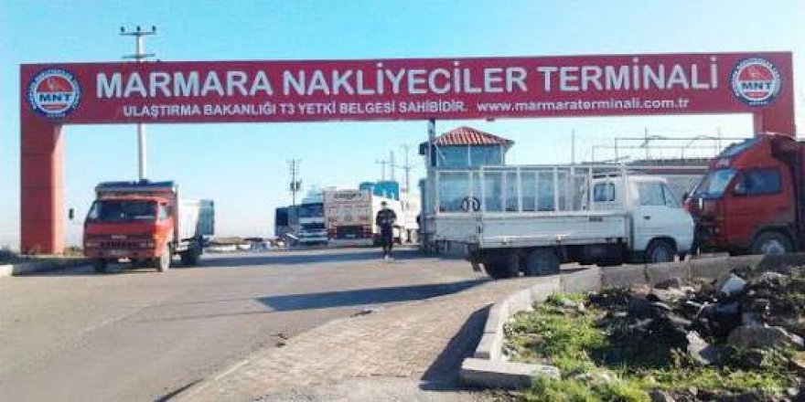 Marmara Nakliyeciler Terminali bilmece gibi